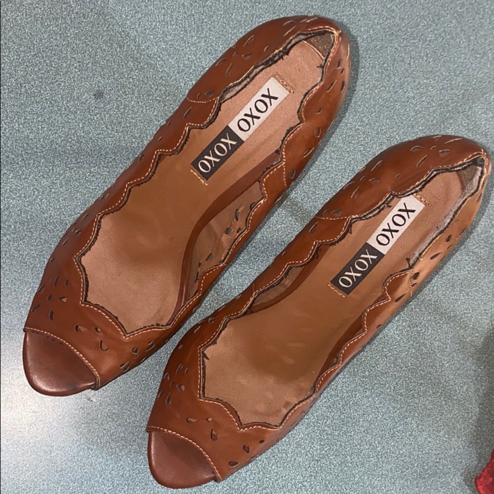 Brown heels